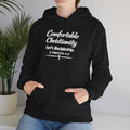 Comfortable Christianity isn't discipleship - Unisex Heavy Blend™ Hooded Sweatshirt
