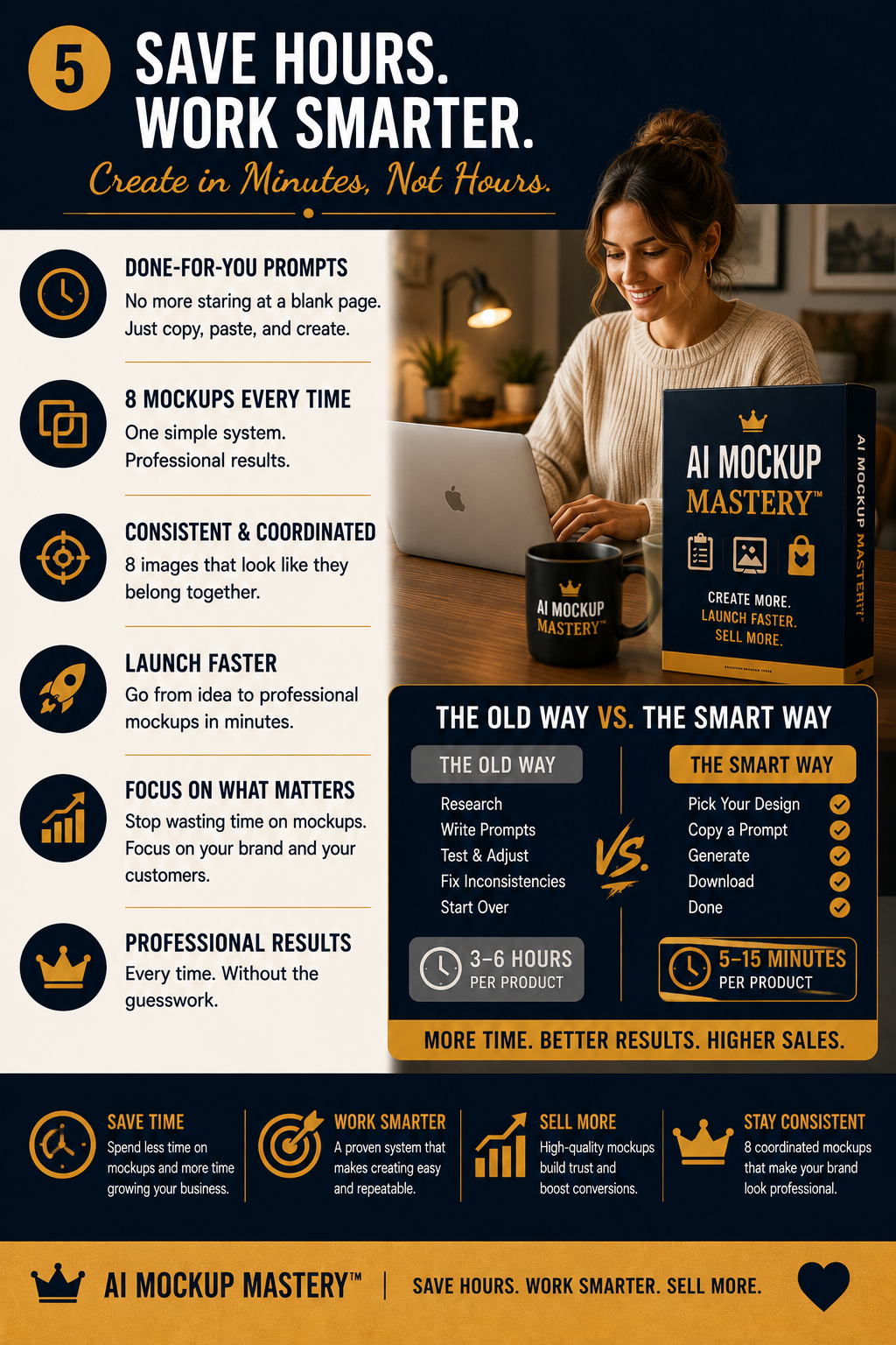 AI Mockup Mastery product mockup blueprint for planning consistent professional T-shirt listing images