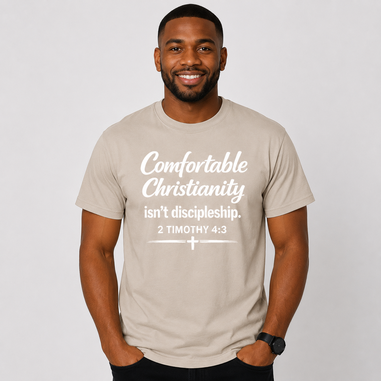 Comfortable Christianity | Christian T-Shirt - W | 2 Timothy 4:3