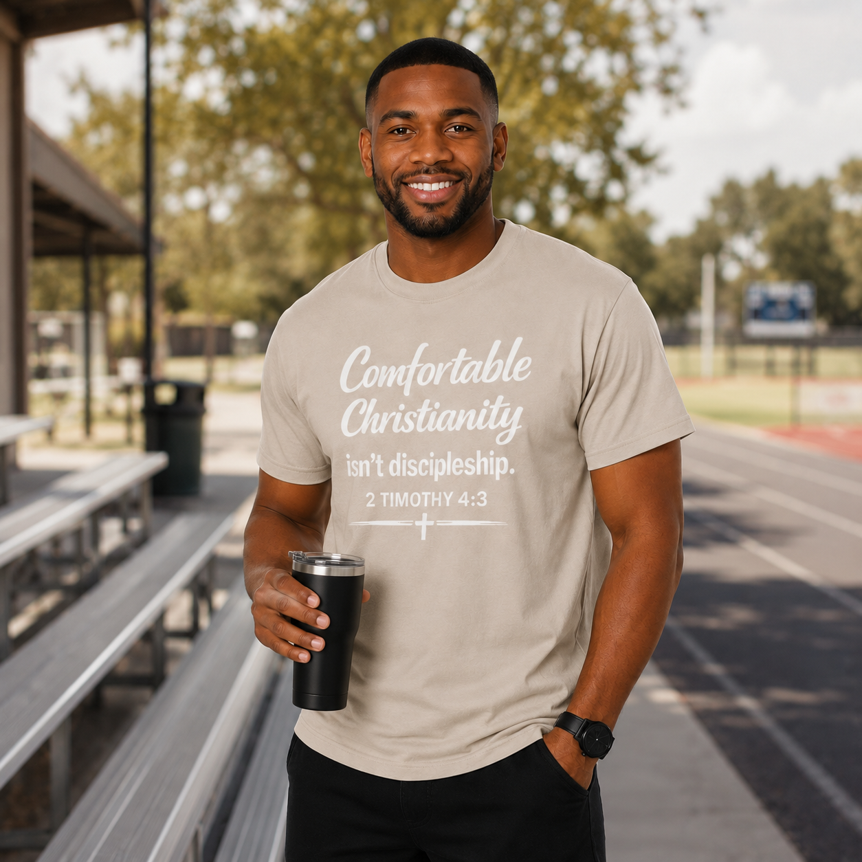 Comfortable Christianity | Christian T-Shirt - W | 2 Timothy 4:3