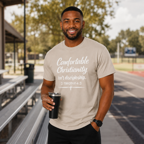 Comfortable Christianity | Christian T-Shirt - W | 2 Timothy 4:3