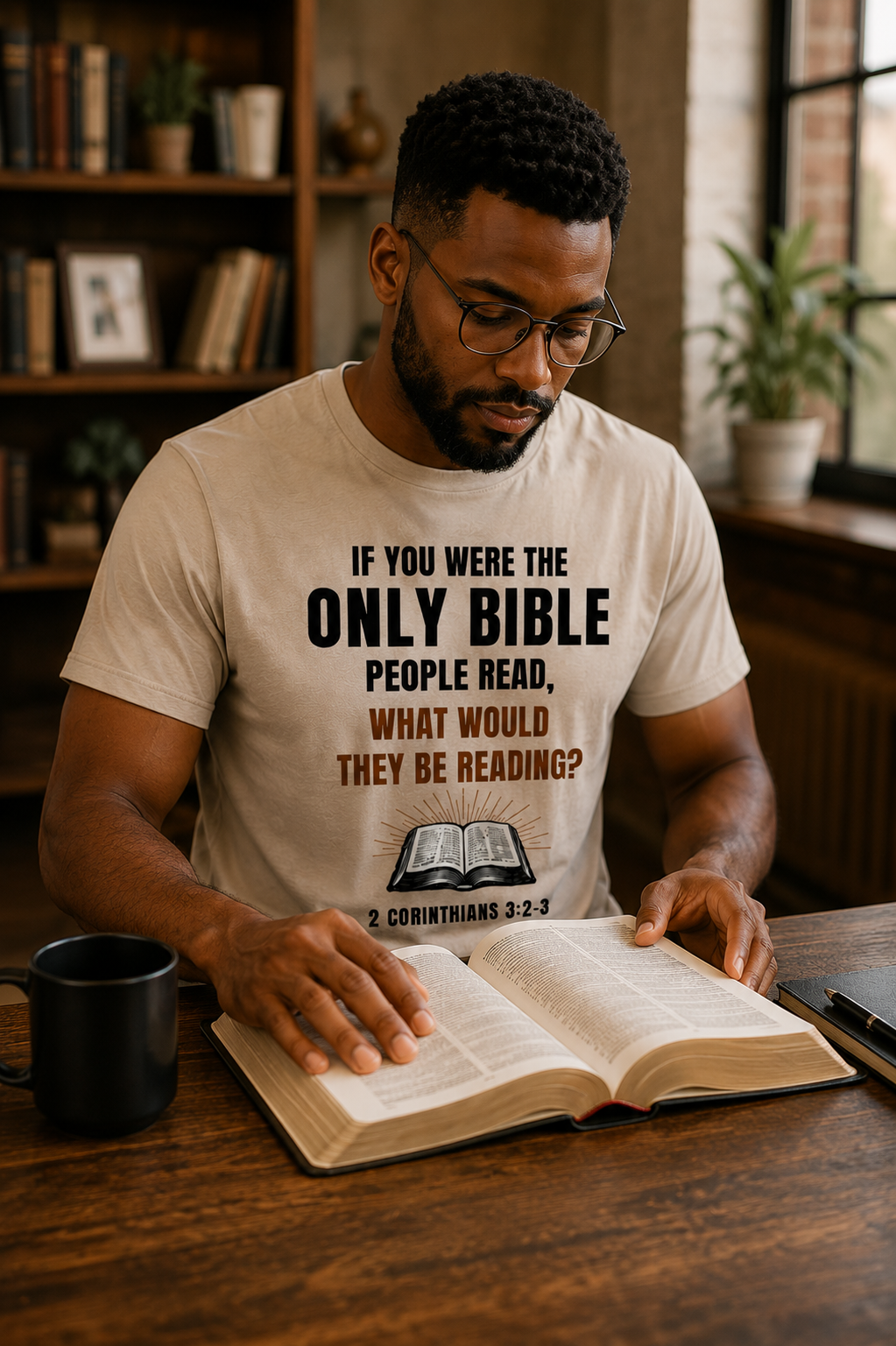 If You were the only Bible | Christian T-Shirt | 2 Corinthians 3:2-3