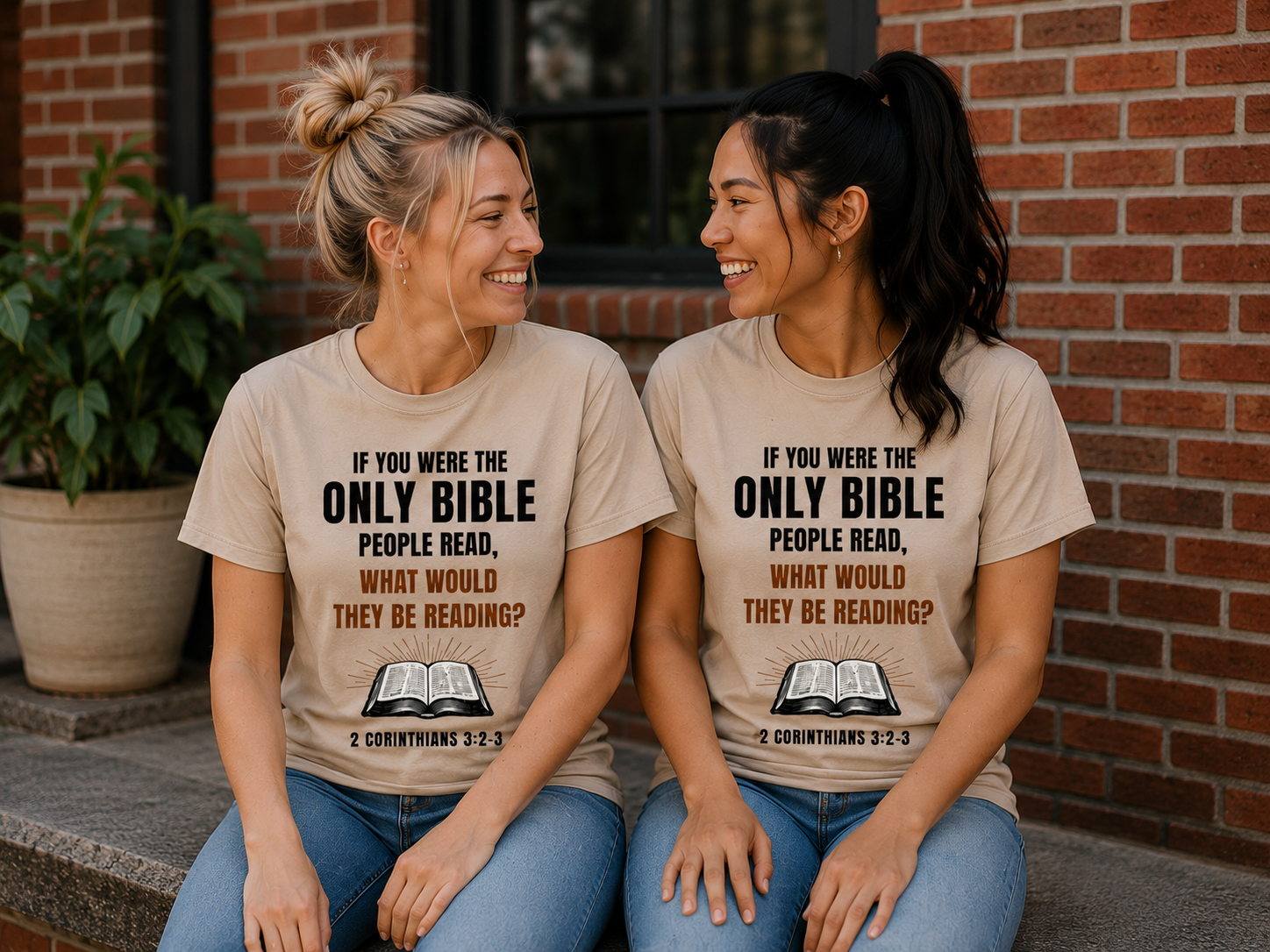 If You were the only Bible | Christian T-Shirt | 2 Corinthians 3:2-3