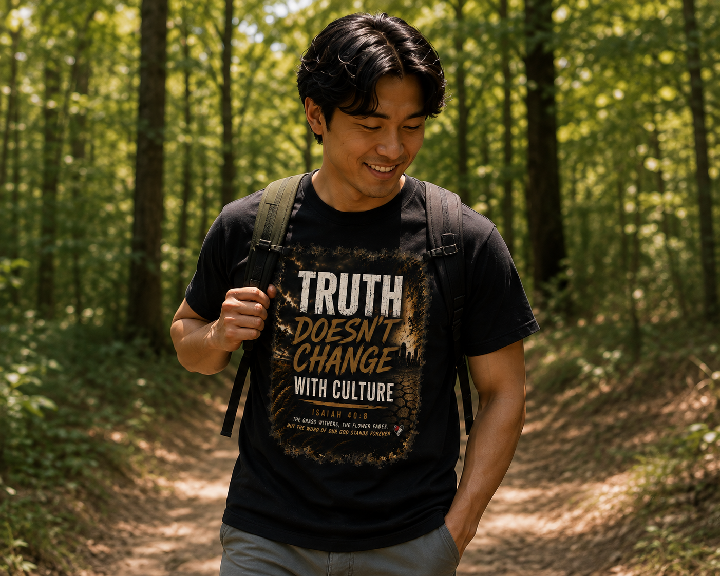Truth Doesn’t Change | Christian T-Shirt | Isaiah 40:8