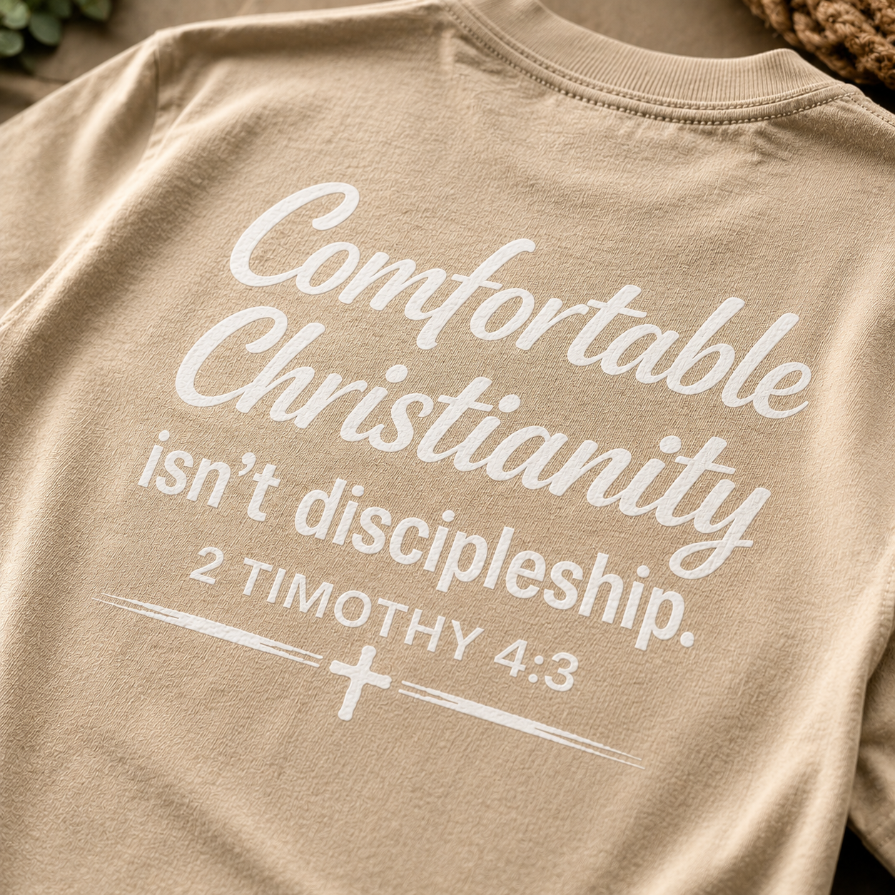 Comfortable Christianity | Christian T-Shirt - W | 2 Timothy 4:3