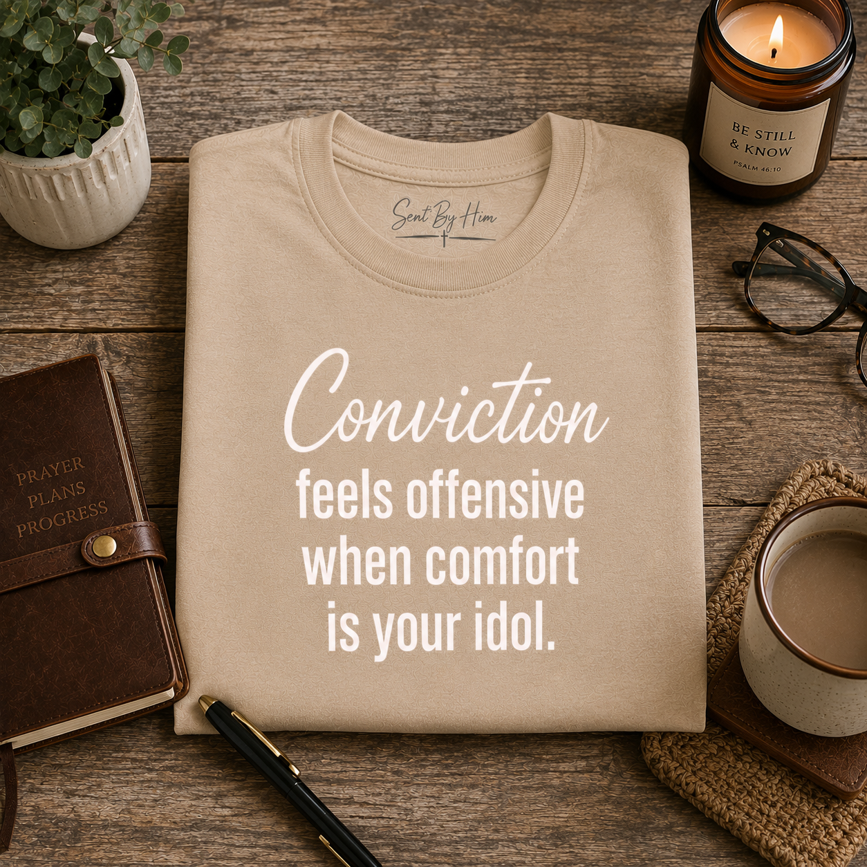 Conviction | Christian T-Shirt - W