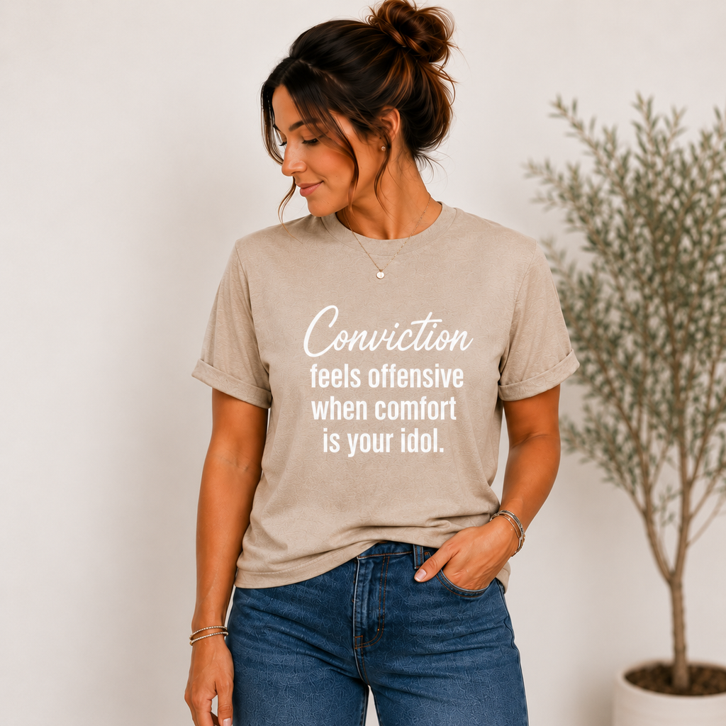 Conviction | Christian T-Shirt - W