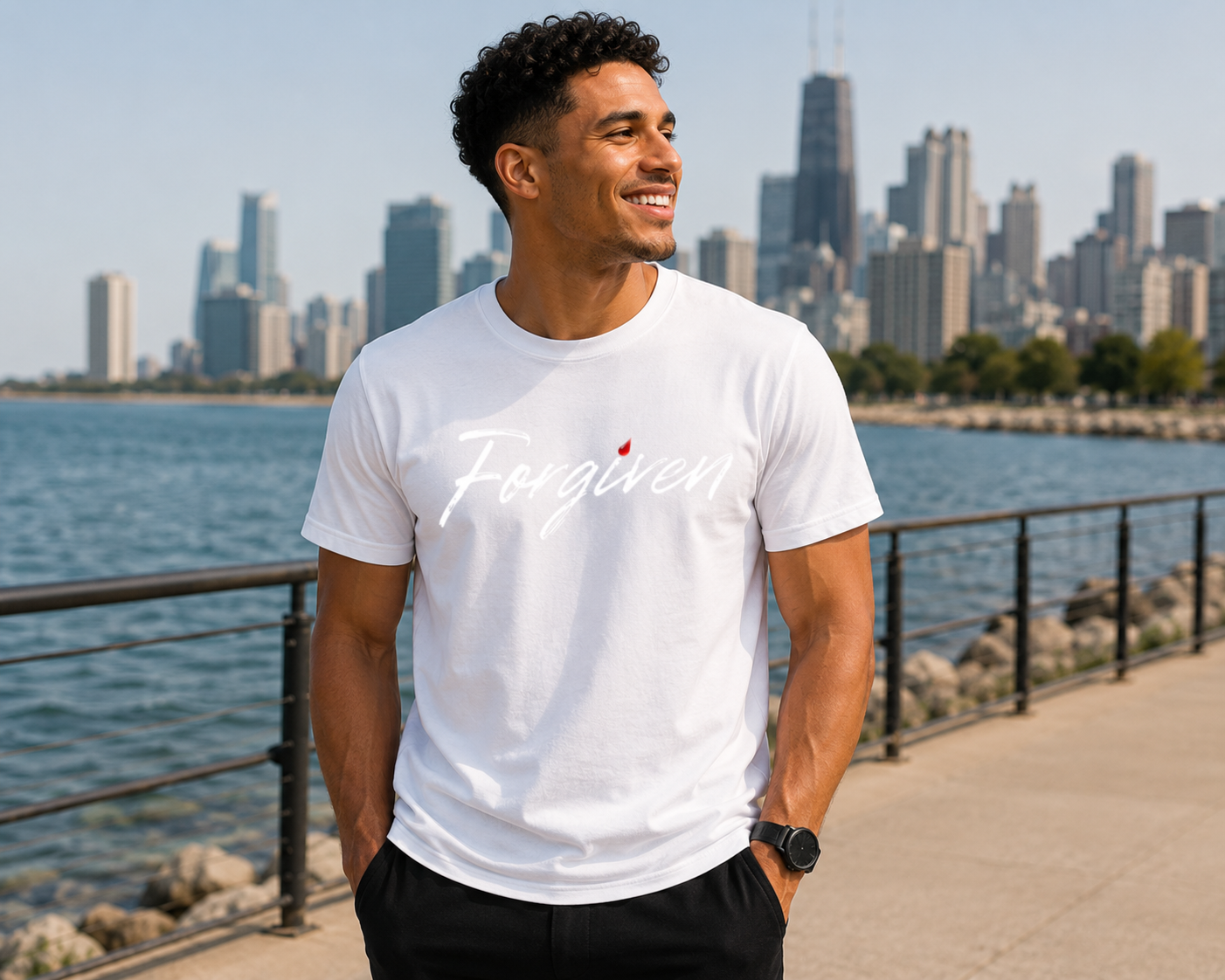 Forgiven | Christian T-Shirt - W