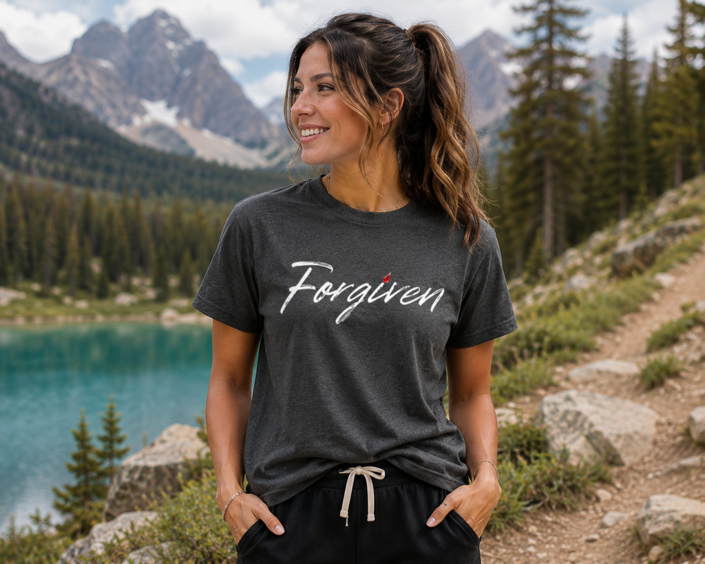 Forgiven | Christian T-Shirt - W