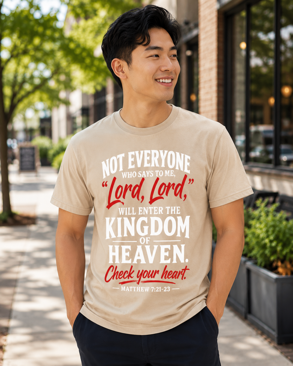"Lord, Lord" | Christian T-Shirt | Matthew 7:21-23