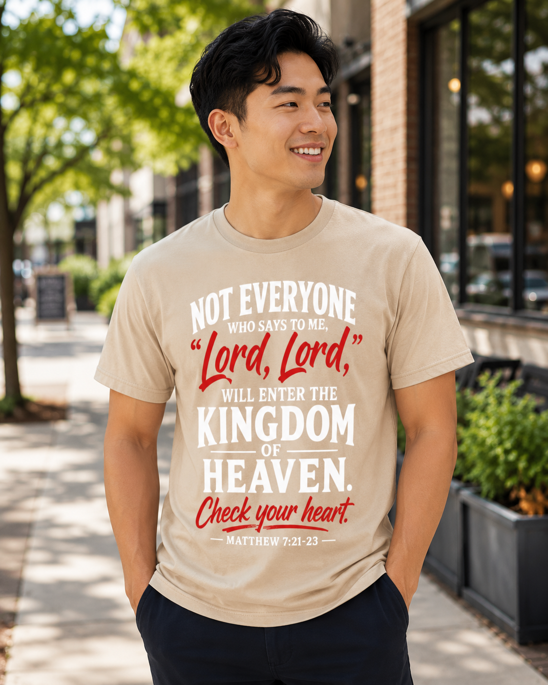 "Lord, Lord" | Christian T-Shirt | Matthew 7:21-23