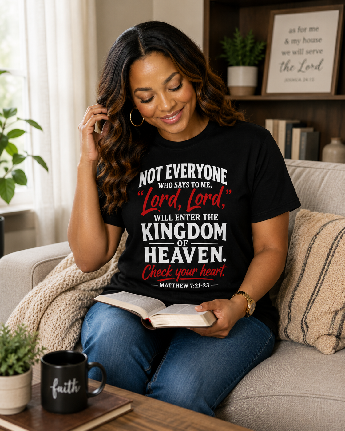 "Lord, Lord" | Christian T-Shirt | Matthew 7:21-23